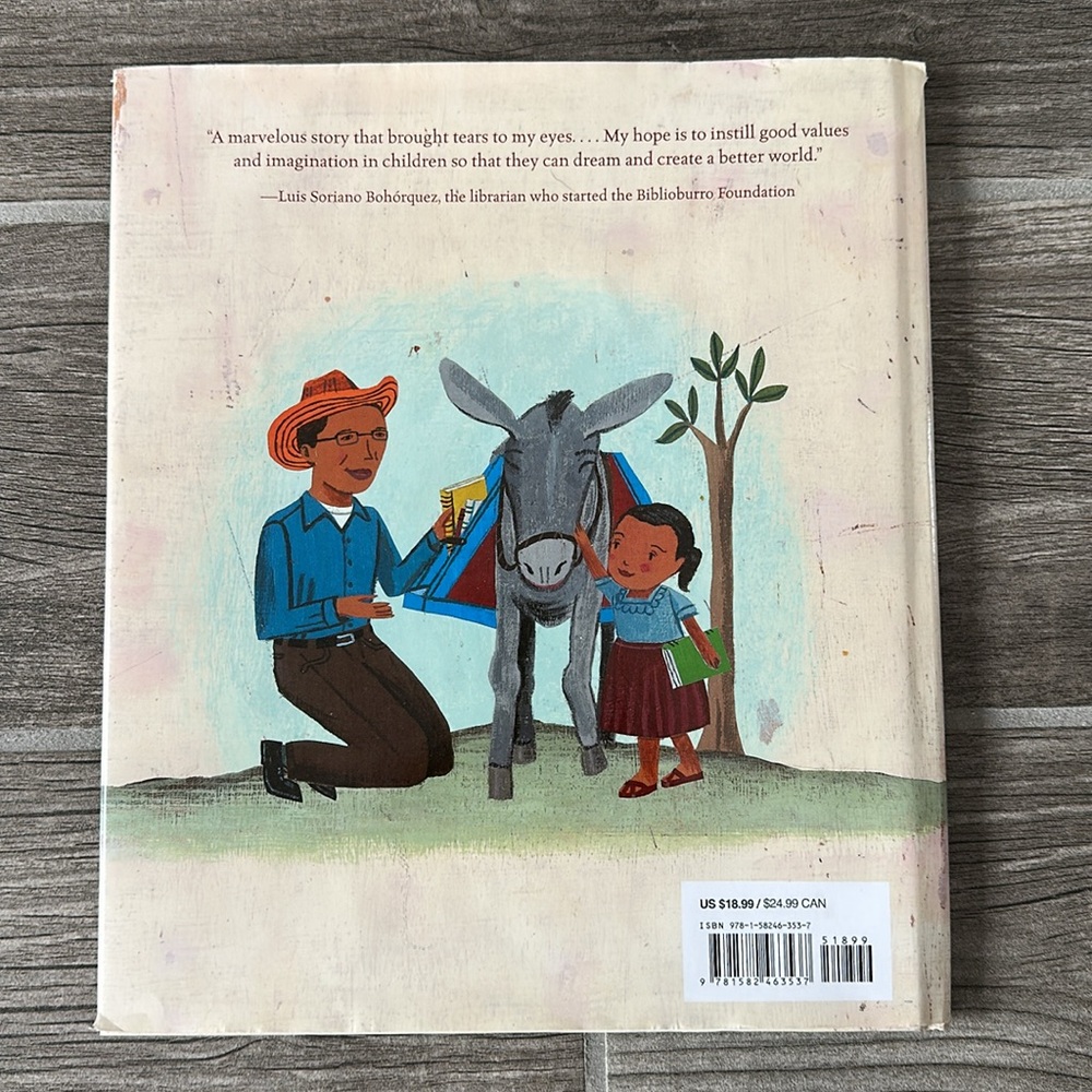 Waiting for the Biblioburro by Monica Brown - Hardcover Illustrated Book - Picture 2 of 8
